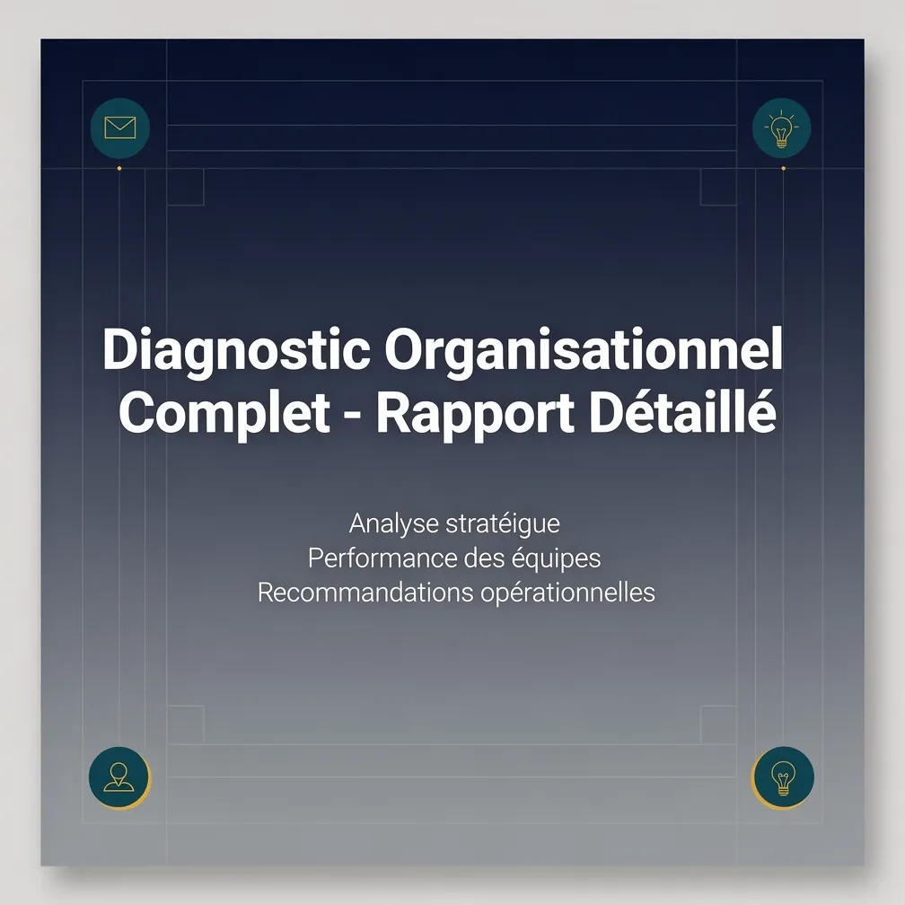 Diagnostic Organisationnel Complet - Rapport Détaillé