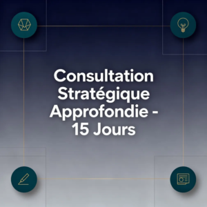 Consultation Stratégique Approfondie - 15 Jours